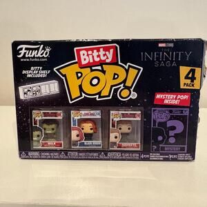 Marvel Infinity Saga Funko Bitty Pops 4 Pack